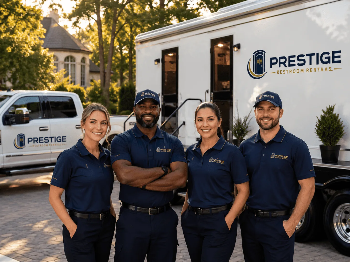 Trusted Luxury Portable Restrooms company in Brussels, WI